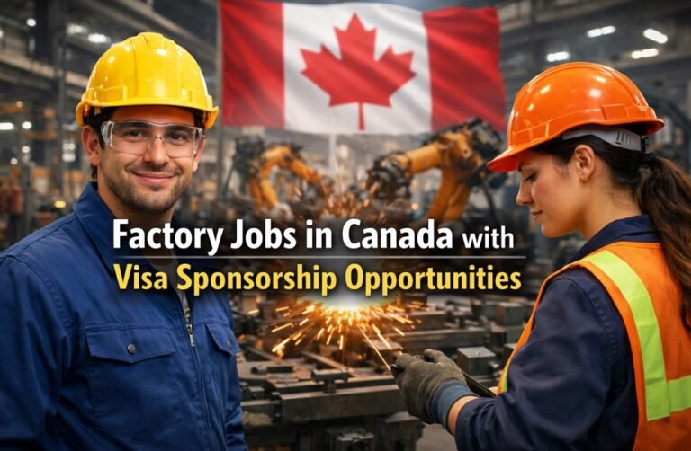 Factory Jobs in Canada with Visa Sponsorship Opportunities