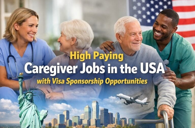 High Paying Caregiver Jobs in the USA with Visa Sponsorship Opportunities