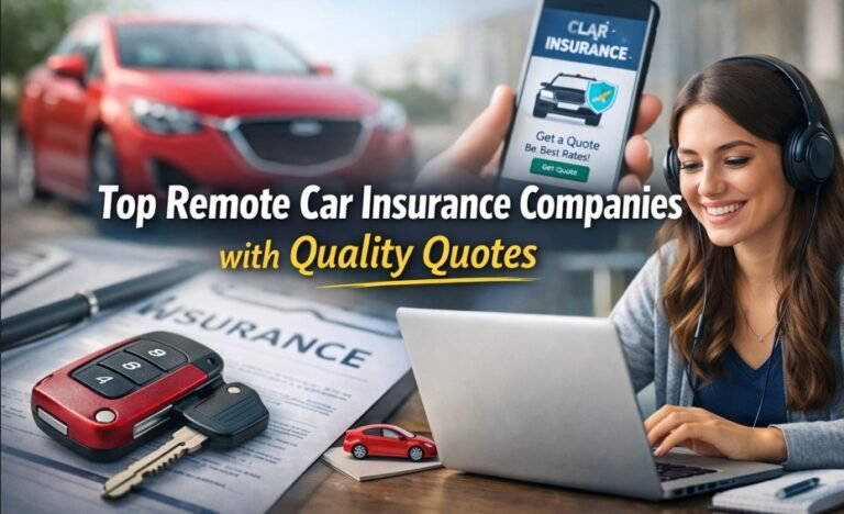 Top Remote Car Insurance Companies with Quality Quotes