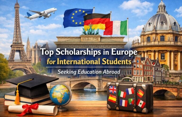 Top Scholarships in Europe for International Students Seeking Education Abroad